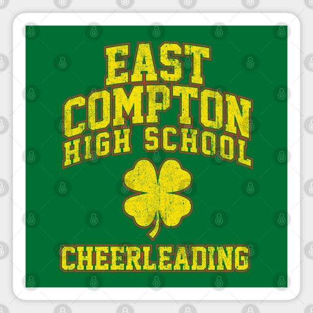 East Compton High School Cheerleading Magnet by huckblade